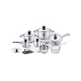 thumbnail image 1 of Batería de cocina Royal Kitchen King Acero Inoxidable grado quirúrgico 21 piezas ALFA, 1 of 7
