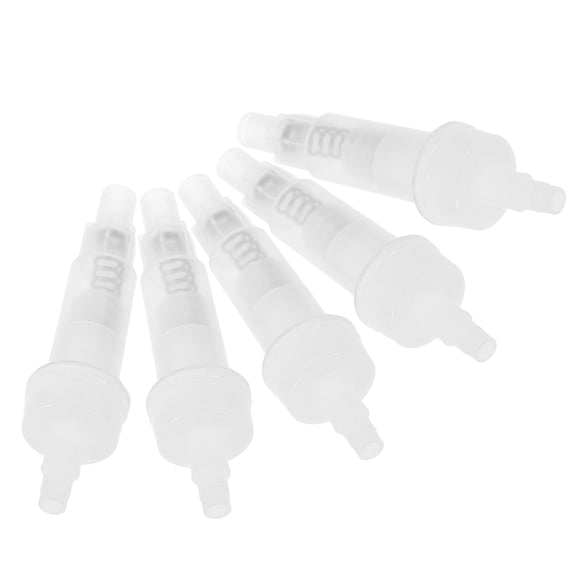 unbranded 5Ud Pump De Repuesto Transparente Para De Jabón Barra Con Antigoteo Para Hogar