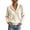 Beige #23, variant on Womens Shawl Collar Cable Knit Pullover Sweater Half Button Front Long Sleeve Relaxed Fit Casual Fall Winter Tops