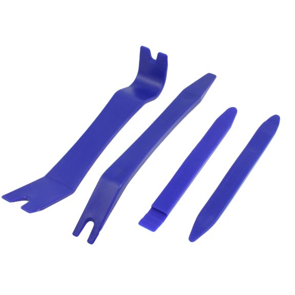 Unique Bargains 4 Pcs Blue Plastic Loudspeaker AV System Dismantle Tool Set