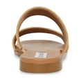 thumbnail image 3 of Steve Madden Dual Flat Sandals Double Strap Flat Sandals Taupe Suede Two Piece (Taupe Suede, 10), 3 of 9