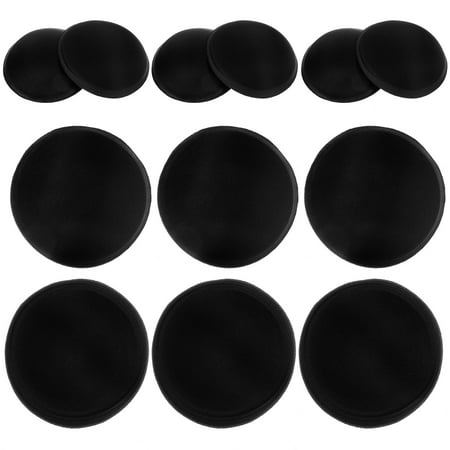 3 Pairs Breast Pads Bra Inserts Pad Push up Bra Sponge Pads Breathable Bra Pads Removable Bra Inserts Pad Pushup