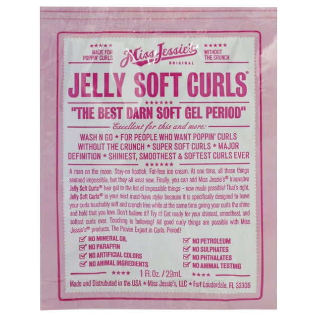 Jelly Soft Curl de Miss Jessies para unisex - Gel de 1 oz