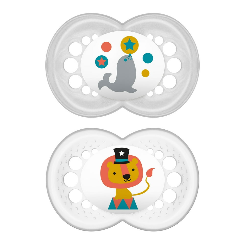 MAM Pacifiers, Baby Pacifier 6+ Months, Best Pacifier for Breastfed