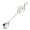 Silver, variant on Qiopertar Music Stainless Steel Spoon Dessert Spoon Teaspoon, Music Bar Spoon for Kitchen Restaurant, Silver Spoon Set for Coffee Tea Ice Cream