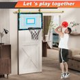 thumbnail image 6 of Basketball Hoop Set - Indoor Outdoor Basketball Hoop for Door & Wall Complete Accessories, Basketball Toy Gift Perfect for Boys Girls Teens Adults, 6 of 7