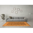 thumbnail image 3 of Ahgly Company Indoor Square Oriental Orange Traditional Area Rugs, 3' Square, 3 of 4