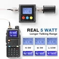 thumbnail image 4 of [Radio bidireccional] Radio portátil BAOFENG UV-5G Plus GMRS, paquete de 2, 4 of 8