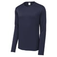 thumbnail image 1 of Gravity Threads Tee-Shirt à Manches Longues Protection UV Poly Pro pour Hommes, Bleu Marine 3TG, 1 of 1