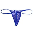 thumbnail image 1 of Intimates Men's G-String T-Back Shorts Men Underwear Men Stylish Lace Pattern XXXXL, 1 of 7