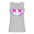 thumbnail image 4 of JXMVOJ Men's Halloween Printing Round Neck Regular Casual Sports Tank Fashion Casual Lightweight Non-Shrinking Sweat-Wicking Breathable, Loose Comfortable, Outdoor Casual Daily Wear, 4 of 5