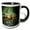 Black/White, variant on 3drose, Amak Island, Sea Lions, 15oz Mug