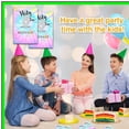 thumbnail image 5 of Vibrant Tie Dye 8th Birthday Invitations - 20 Colorful Invite Cards with Envelopes, Perfect for Celebrating a Fun and Festive Birthday Party!, 5 of 5