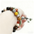 thumbnail image 4 of Hodao Bohemian Style Exquisite Multi - Colored Mixed Beads Artisan Bracelet, 4 of 6