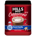 thumbnail image 3 of Hills Bros. Sugar-Free French Vanilla Cappuccino Instant Coffee Mix, 12 Ounce Canister, 3 of 15