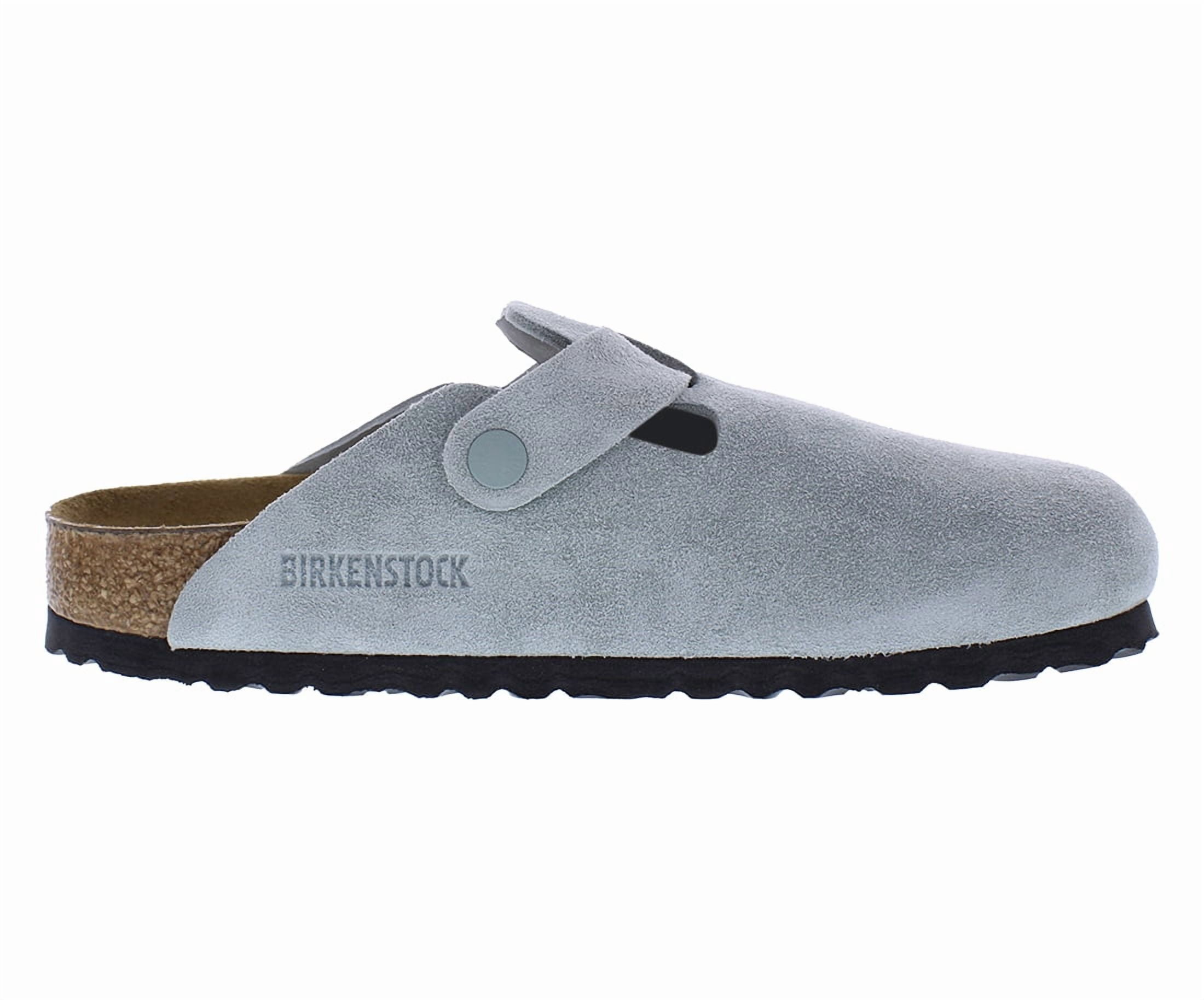 Birkenstock Boston Narrow Unisex Shoes Size 8, Color: Pure Sage