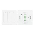 thumbnail image 2 of Interruptor WiFi inteligente Pulsador Control de voz de 3 vías Tipo 86 Hogar Enchufe de la UE 100 ‑ 240VAC, 2 of 8