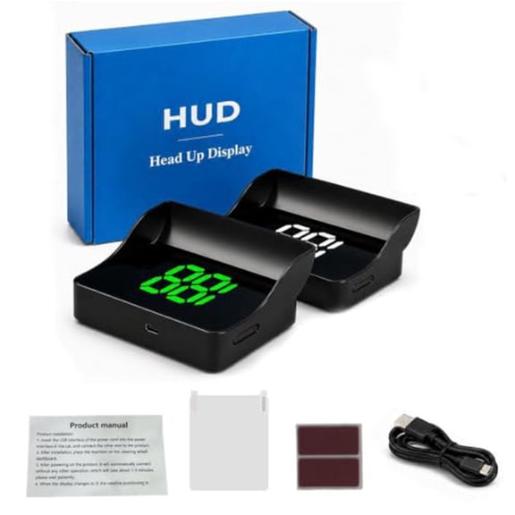 Smart In-Car Hud Co-Pilot GPS Navigation Windshield Display, Head Up Display for Driving Safety