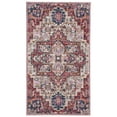 thumbnail image 3 of SAFAVIEH Nirvana Comhgham Geometric Area Rug, Cream/Red, 8' x 10', 3 of 5