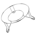 thumbnail image 3 of Shisuyan Stainless Steel Heat-Resistant Pot Trivets Silver 1Set 10.2X10.2In, 3 of 8