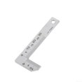 thumbnail image 2 of Chamfer Ruler Chamfer Gauge 0.5mm 1pc 90 Degree Chamfer Duable Gauge Right, 2 of 8