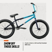Mongoose Legion L80 Freestyle BMX Bike, 20-Inch Wheels, Ages 8 and up, Teal