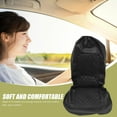 thumbnail image 4 of WASHWEPE 9Pcs PU Car Seat Cover Black Seat Protection for All Seasons Car Owners, 4 of 7