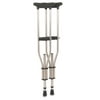 Equate 3-in-1 Universal Crutches, Thick Underarm Pads, Height Adjustable for Youths to Adults, 300lb. Weight Capacity