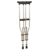 Equate 3-in-1 Universal Crutches, Thick Underarm Pads, Height Adjustable for Youths to Adults, 300lb. Weight Capacity