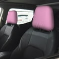 thumbnail image 2 of Uemuo Rose Red Printed 2 PCS Car All-Inclusive Headrest Cover, Headrest Protector, Soft Elastic Breathable Seat Headrest Anti-Dirty Cover Headrest Cover Protector, 2 of 6