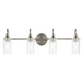 thumbnail image 4 of 55212NI Kichler Lighting Kavi - 4 Light Bath Vanity-10 Inch Tall and 31.5 Inch Wide-Brushed Nickel Finish, 4 of 4