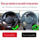 thumbnail image 3 of Carbon Fiber Car Steering Wheel Decoration Frame Trim for-BMW, 3 of 5