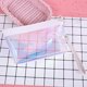 thumbnail image 2 of Bolsa de cosméticos reutilizable Bolsa de cosméticos de almacenamiento simple multifuncional para niñas Mujer Blanco, 2 of 2
