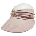 thumbnail image 2 of WSBArt Womens Sun Hat Wide Brim Summer UPF 50+ UV Protection Beach Sport Ponytail Sun Visor Cap, Pink, 2 of 7
