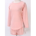 thumbnail image 3 of Women Cotton Long Sleeve Lace Sleepwear Nightwear Pajamas Set Loungewear Clothes, 3 of 6