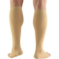 thumbnail image 3 of 30-40 mmHg Compression Stockings for Men and Women, Knee High Length, Open Toe, Beige, Small, 3 of 5