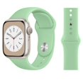 thumbnail image 1 of Correa de silicona para Apple Watch, pulsera de 44mm, 45mm, 49mm, 41mm, 40mm, 42mm, 38mm, 49mm, iwatch series Ultra 7 se 3 4 5 6 8, 1 of 4