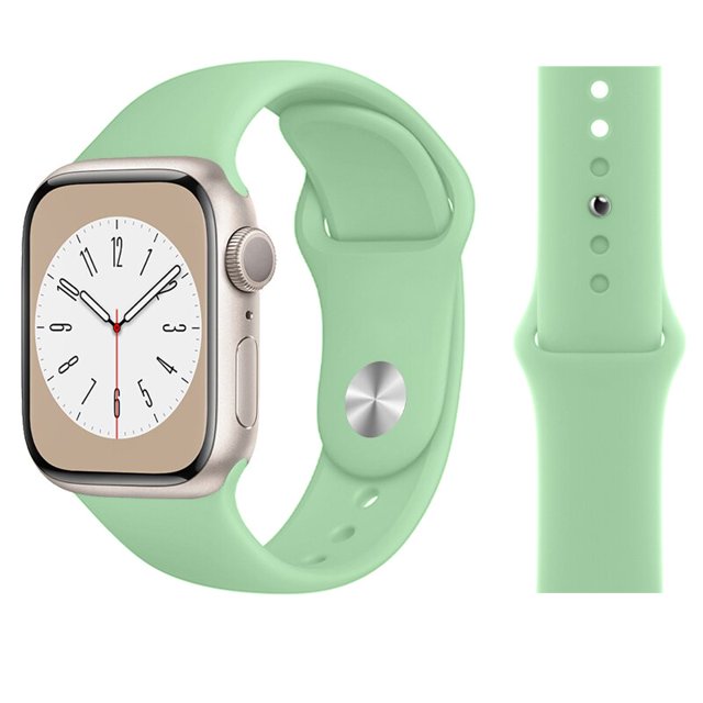Correa de silicona para Apple Watch, pulsera de 44mm, 45mm, 49mm, 41mm, 40mm, 42mm, 38mm, 49mm, iwatch series Ultra 7 se 3 4 5 6 8