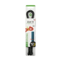 Nite Ize Gear Tie® Reusable Rubber Twist Tie™ 18 in. - 2 Pack - Black