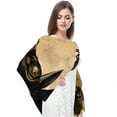 thumbnail image 4 of Bats Light and Breathable Chiffon Yarn Silk Scarf - Translucent 180*73 Size for Women, 4 of 6
