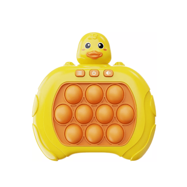 Juguete Quick Push Fidget Spinner Juguetes Antiestres Amarillo Pato