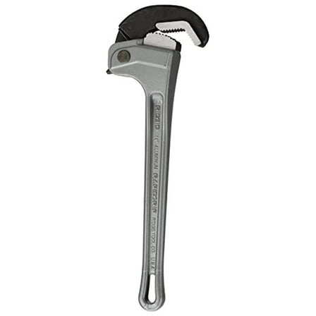 Rapid Pipe Wrench, Aluminum, 14 in. L
