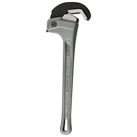 Rapid Pipe Wrench, Aluminum, 14 in. L