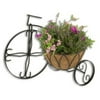 Cocoa-Lined Bicycle Plant Stand