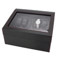 thumbnail image 3 of Double Head Watch Winder Box,Double Head 4+6 Automatic Automatic Watch Winder Box Double Head Winder Box Quality You Can Trust, 3 of 8