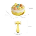 thumbnail image 3 of Toy Clearance! Children's Toys Children's Educational Early Childhood Hand-eye Coordination Training Children's Toys, Toddler Kids Toys Gift for Boys Girls Ages 2-12+(Yellow), 3 of 8