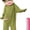 Green, variant on Silly Onesie Adult Pajamas Ultra Soft Plush Hooded Onesie Loungewear Cute Big Mouth Monster Homewear Loose Warm Loungewear Pajamas with Pockets for Movie Nights, Family Fun and Cozy Relaxing