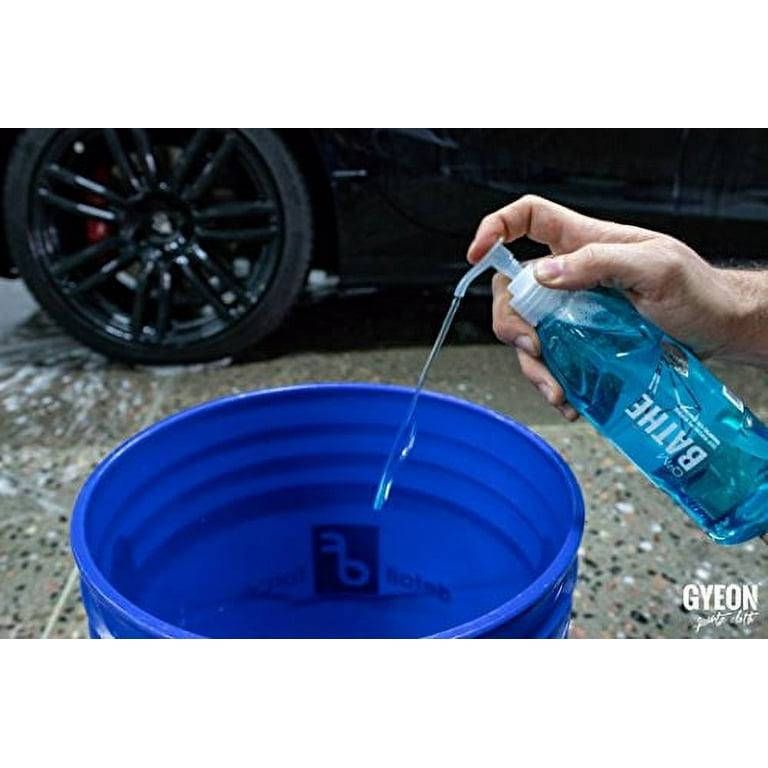 GYEON quartz Q²M Bathe - Car Wash Soap - Wax and Ceramic Coating Safe -  Highly Lubricated Foaming Car Wash Soap For Foam Cannon - Remove Loose Dirt