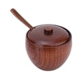thumbnail image 4 of Spice Pot,  Natural Wood Kitchen Tool Spice Jar Set, Sugar Bowl For Coffee, 4 of 8