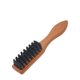 thumbnail image 4 of FELTECHELECTR Cepillo de pelo roto, diseño de peinado, cepillo para limpiar barba, mango de madera retro, cepillo de pelo roto para hombre, para tienda en casa, 4 of 6